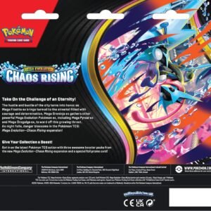 Pokémon TCG: Mega Evolution—Chaos Rising Three-Booster Blister
